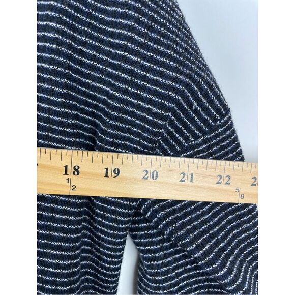 Theory Size M Armelle O Noble long Striped wool cardigan sweater - Picture 8 of 8